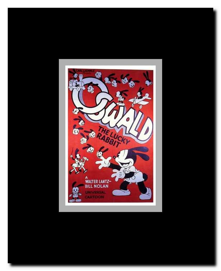 Oswald the Lucky Rabbit Framed Movie Poster