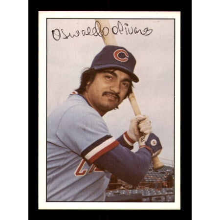 Oswaldo Ossie Olivares Autographed 1978 TCMA Rookie Card #87 Columbus Clippers SKU #231329