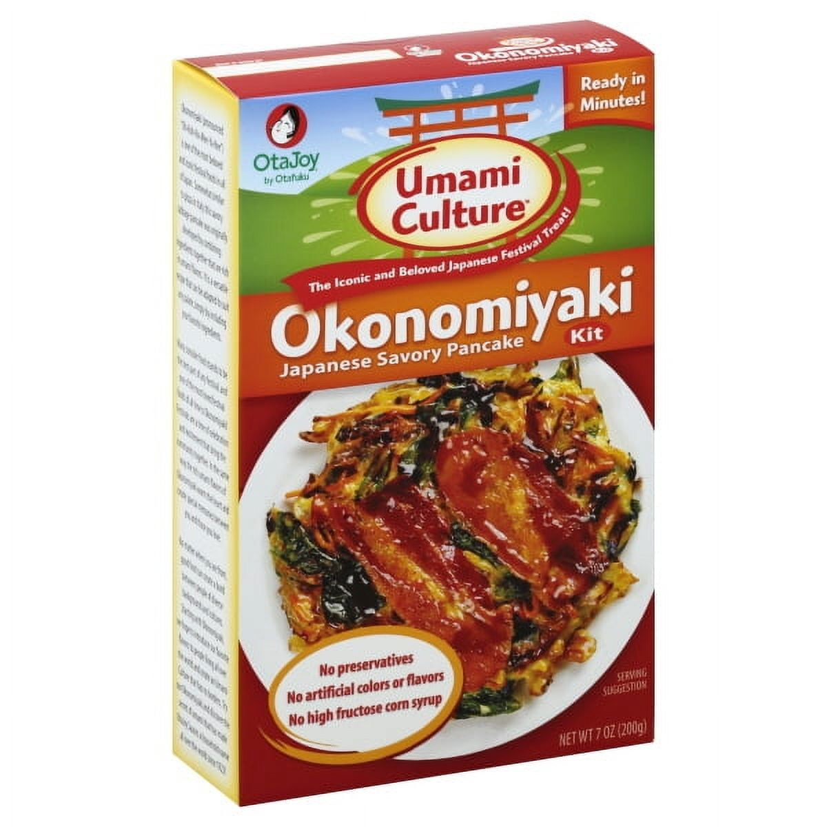 Otafuku Foods OtaJoy Umami Culture Okonomiyaki Kit, 7 oz