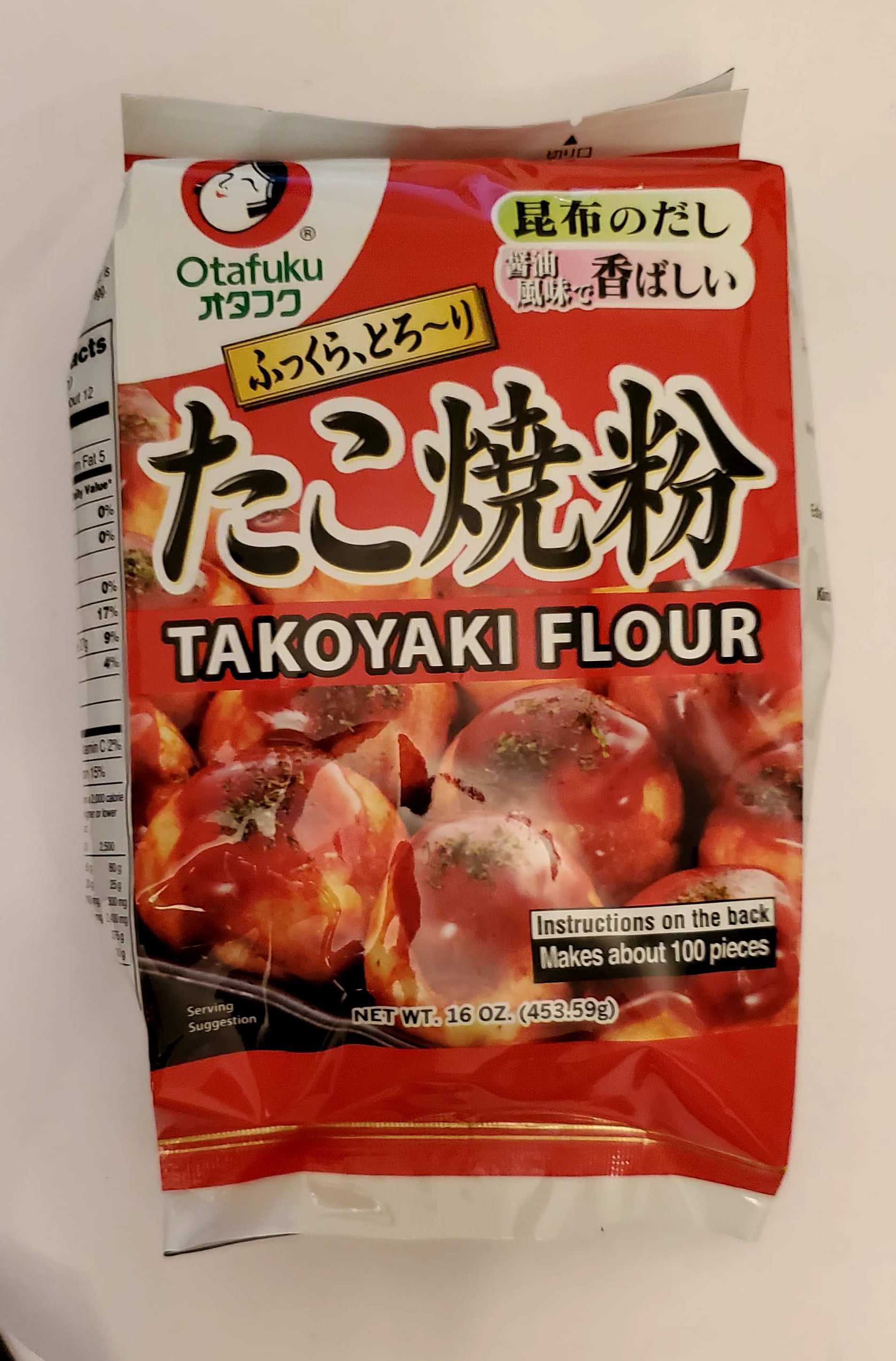 Otafuku Takoyaki Mix (ball-shaped Japanese snack ) flour 16oz