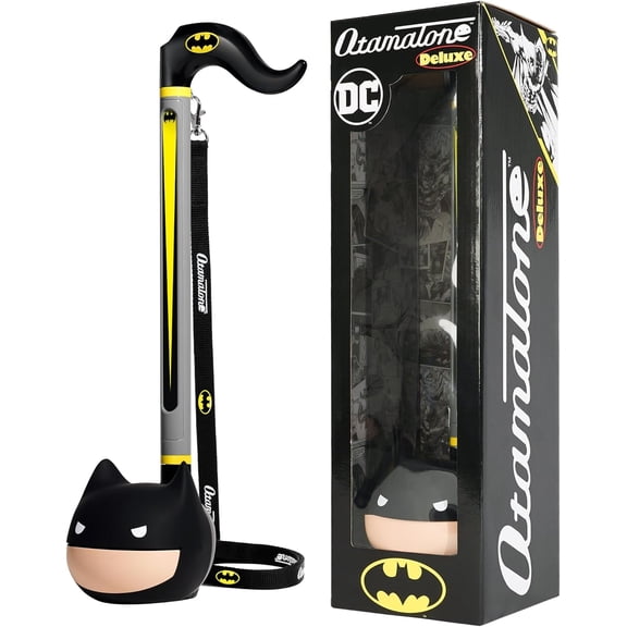 Otamatone Deluxe Electronic Musical Instrument Toy for Children Unisex Adults - Batman
