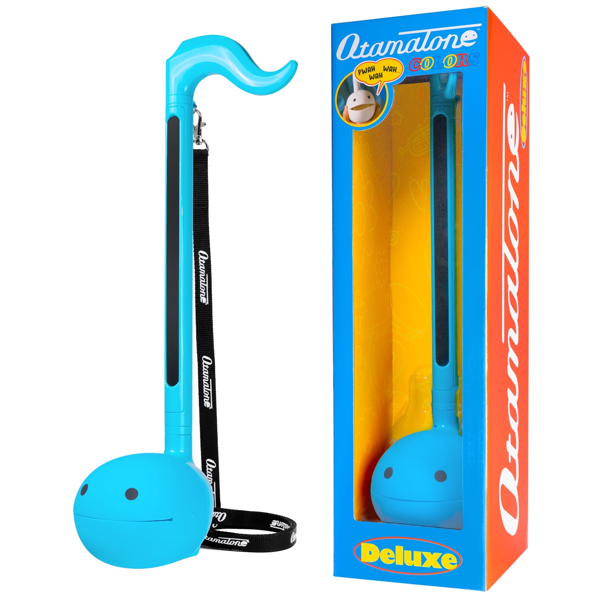 Otamatone Deluxe Musical Instrument Synthesizer for Adults - Blue