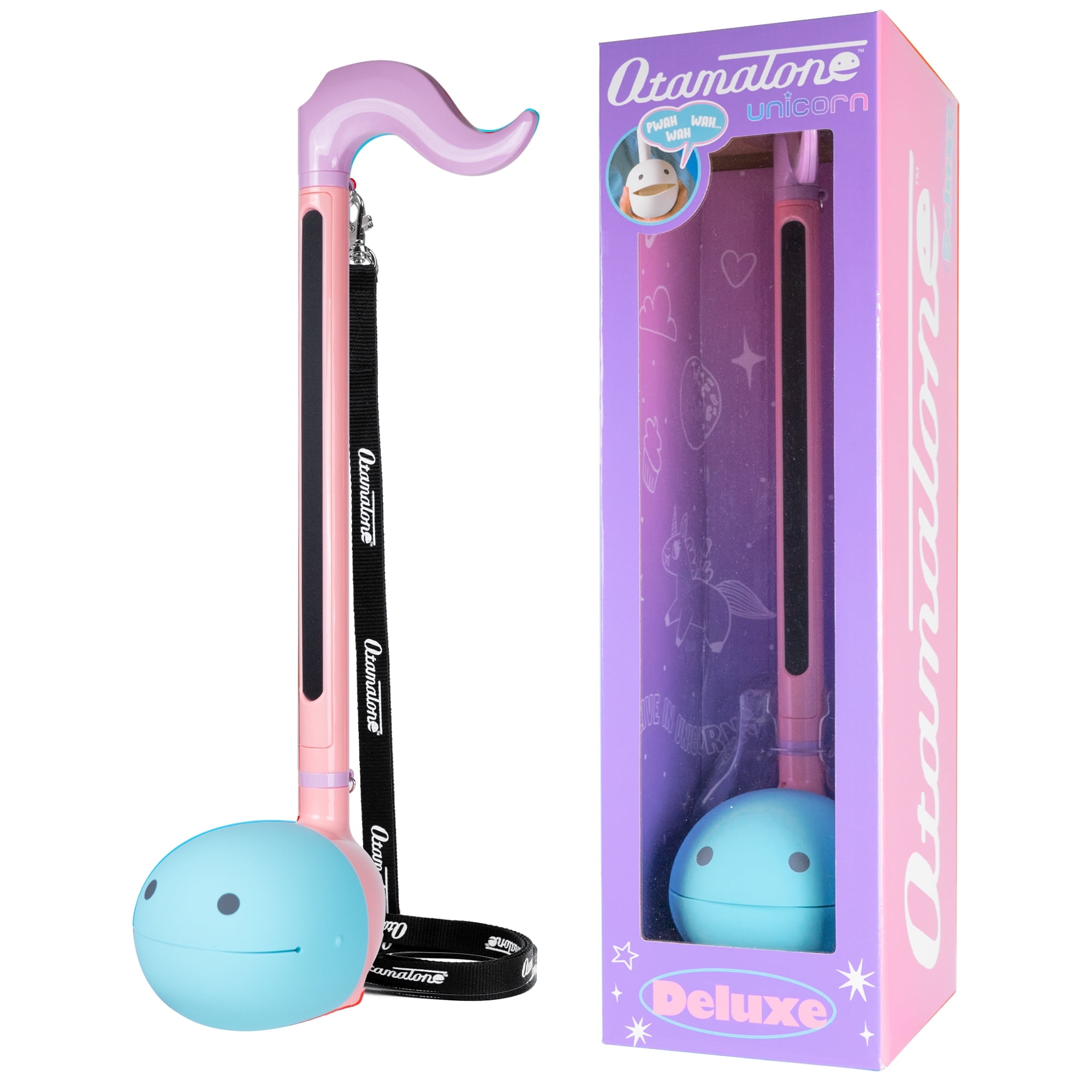 Otamatone Deluxe Musical Instrument Synthesizer for Adults - Unicorn