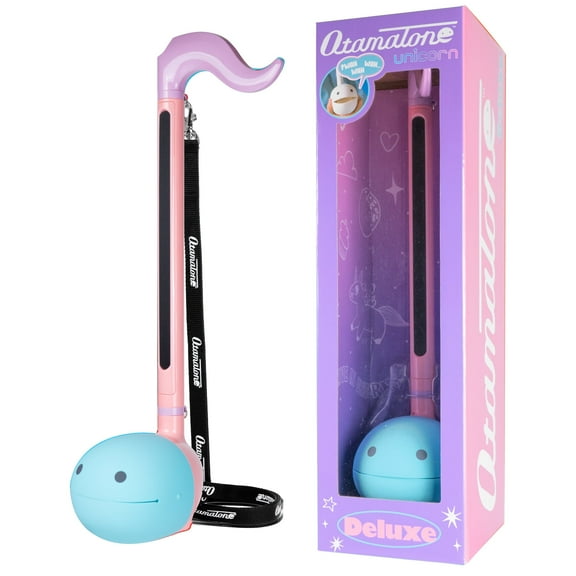 Otamatone Deluxe Musical Instrument Synthesizer for Adults - Unicorn