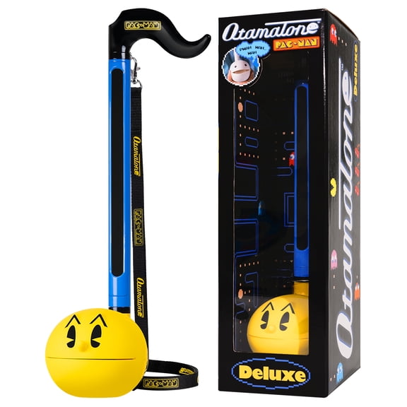 Otamatone Deluxe PAC-MAN Electronic Musical Instrument for Adults Portable Synthesizer Digital Electric Music from Japan by Maywa Denki Cool Stuff Gifts [English Instructions]