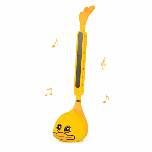 Otamatone Electronic Musical Instrument Synthesizer, Portable Tadpole Piano with 3 Pitches, STEM Music Toy for Kids