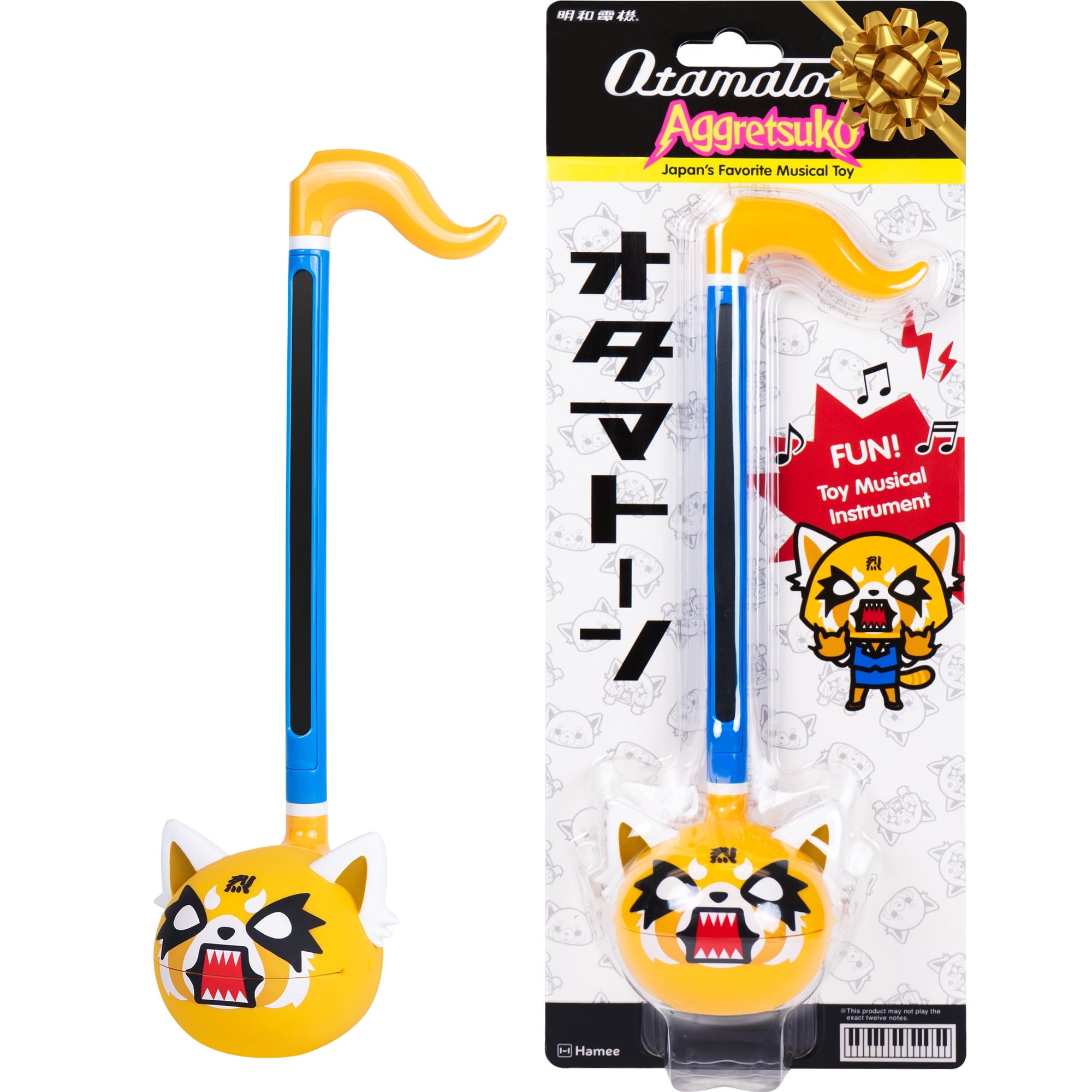 Otamatone Electronic Musical Instrument Toy for Children Unisex Adults - Aggretsuko Rage
