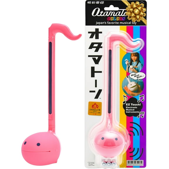 Otamatone Electronic Musical Instrument Toy for Children Unisex Adults - Hot Pink