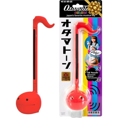 Otamatone Electronic Musical Instrument Toy for Children Unisex Adults - Red