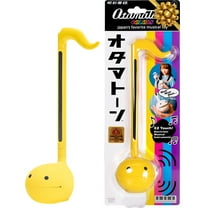 Otamatone Electronic Musical Instrument Toy for Children Unisex Adults - Yellow