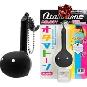 Otamatone Melody Portable Small Size Electronic Keychain Musical Toy from Japan - Black