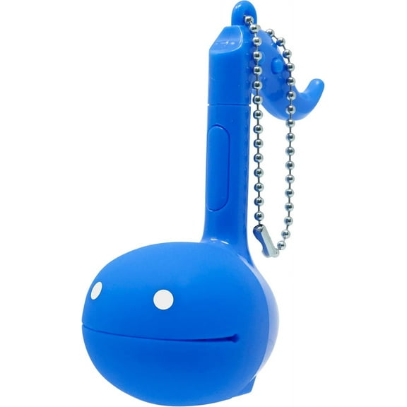 Otamatone Melody Portable Small Size Electronic Keychain Musical Toy from Japan - Blue