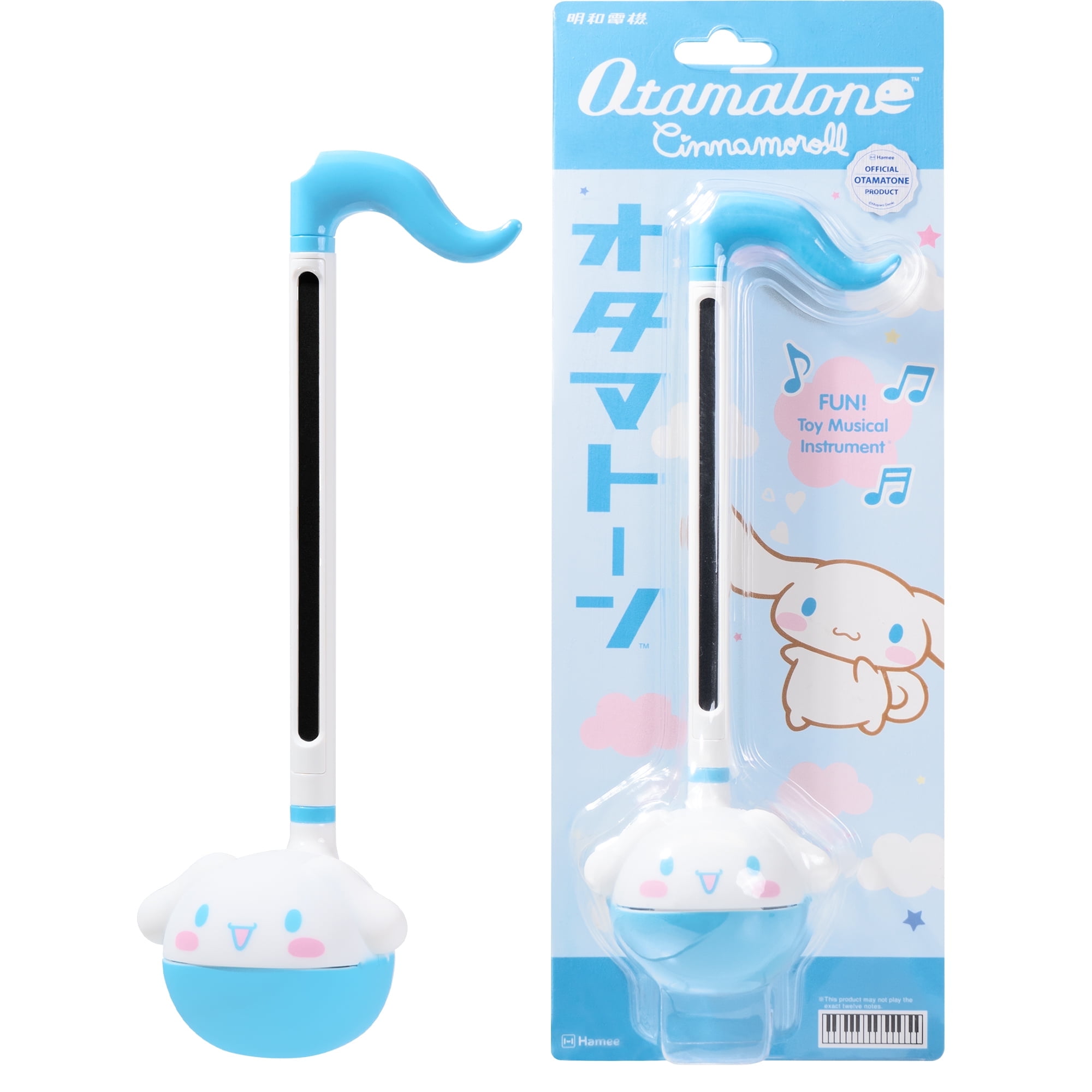 Otamatone Sanrio Cinnamoroll Electronic Portable Music Instrument/Synthesizer Toy from Japan by Maywa Denki (Officially Licensed Hello Kitty and Friends) [English Instructions]