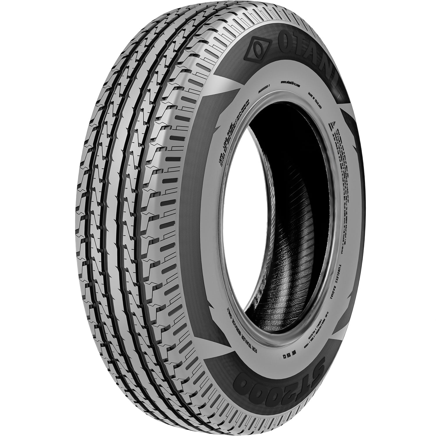 Otani ST2000 ST205/75R14 D/8PLY Trailer Tire