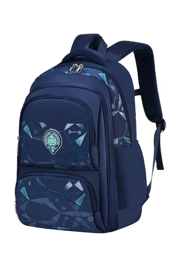Camo Bookbag for Primary Middle School, Large Capacity Waterproof Backpack