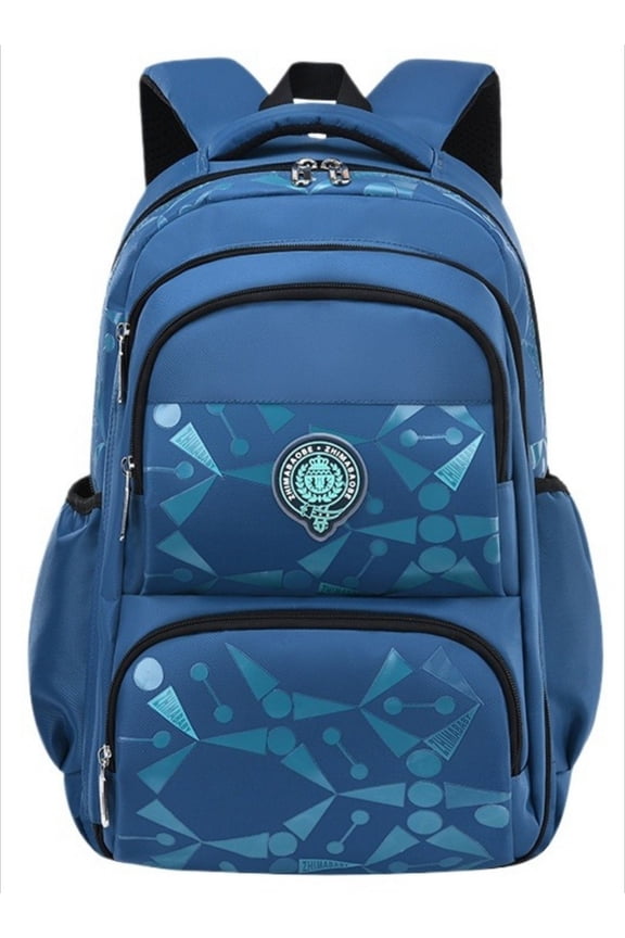Camo Bookbag for Primary Middle School, Large Capacity Waterproof Backpack
