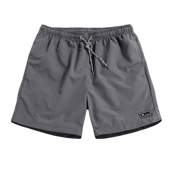 Otaozi Mens Swim Trunks With Liner 9 Inch Bathing Suit For Men White Casual Beach Shorts Men Bathing Suits Men 6 Inch Sweatpants For Men Loose Ankle Clearance Sale