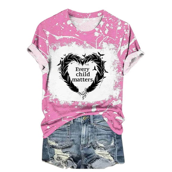 Otaozi Summer Tops For Women Plus Size Womens Tops Summer Boho Plus Short Sleeve Summer Blouses For Women 2025 Vacation Beach Clothes For Women Over 60