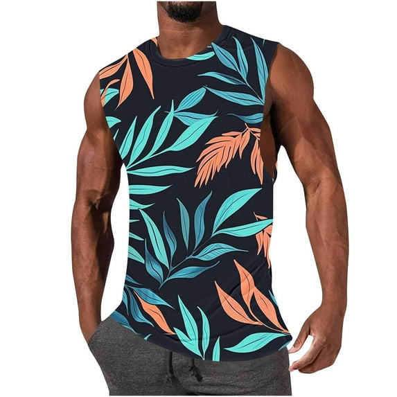 Otaozi Tank Tops Men Cotton White Mens Tops Sexy Plus Size Cute Summer Tops For Men Trendy Mens T Shirts Short Sleeve Xl Deals Big Spring