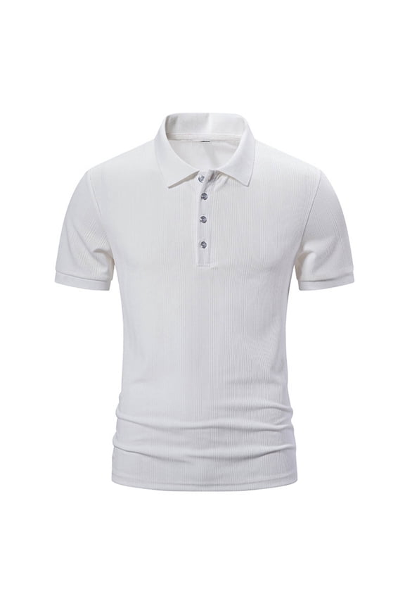 True Classic Tees Men, 50/50 Polyester Cotton Blend T Shirts Mens White Mens Tops Dressy Casual Short Sleeve V Neck Mens Short Sleeve Button Down Dress Shirts Cotton Sales Today