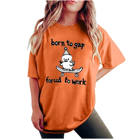 Otaozi shirts for women graphic tees womens tops summer dressy casual womens summer tops dressy casual cute short sleeve blouses for women trendy Flash Deals