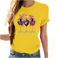 thumbnail image 1 of Otaozi shirts for women trendy plus womens plus size tops spring spring tops for women 2025 plus size short sleeve blouses for women plus Clearance Sale, 1 of 2