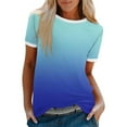 thumbnail image 1 of Otaozi t shirts for women graphic vintage womens tops dressy casual sexy clearance summer tops for women trendy 2025 blouses for women business casual clearance, 1 of 5
