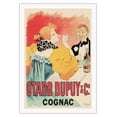 thumbnail image 1 of Otard Dupuy & Co. Cognac - Vintage French Advertising Poster by Georges Meunier c.1896 - Fine Art Rolled Canvas Print (Unframed) 27in x 40in, 1 of 4