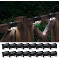thumbnail image 1 of Otdair Solar Deck Lights, 16 Solar Step Lights Waterproof LED Solar Stair Lights, Outdoor Solar Fence Lights for Deck, Stairs, Step, Yard, Patio, and Pathway, 1 of 15