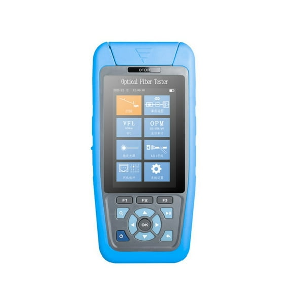 Otdr Multi-Function Fiber Reflectometer, Eight Functions, Event Map, Opm, Vfl, 1310 1550nm ,Quality Assurance