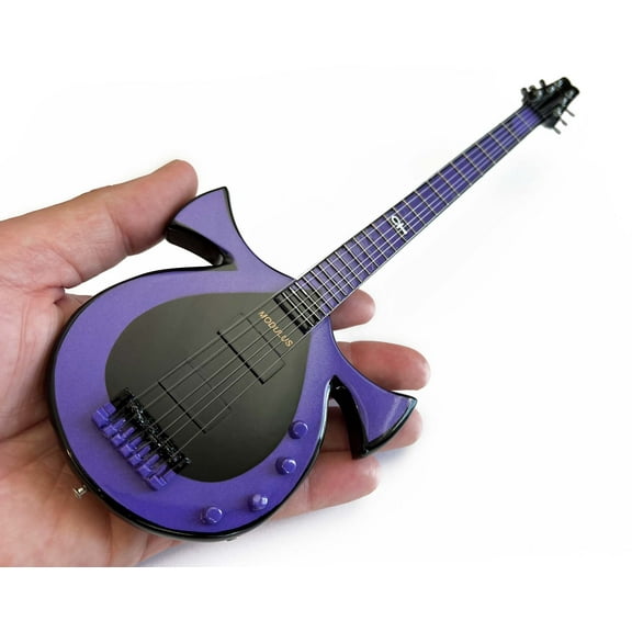 Axe Heaven Oteil Burbridge Signature Ankh Mini 6 String Bass Guitar Replica Collectible OB-924