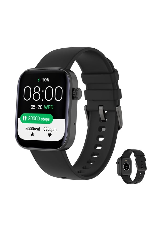 Smart Watch (Answer/Make Call)Smart Watch for Women Men 2023 Fitness Tracker 1.9" Touch Screen Smartwatch Fitness Watch 108 Sports IP68 Waterproof, Heart Rate/Sleep Monitor/Pedometer/Calories