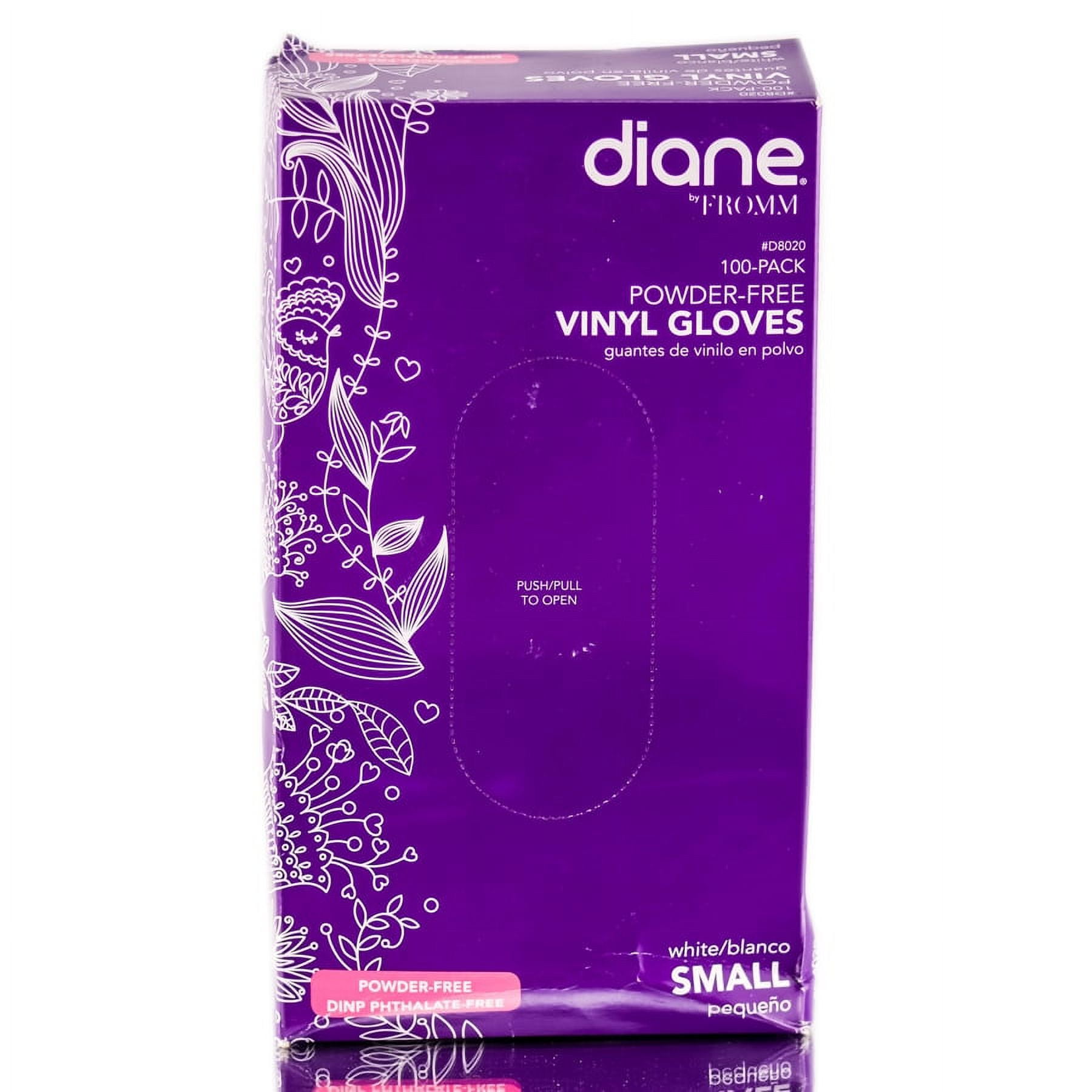 Other Accessories: Diane Powder Free Vinyl Gloves (Size : Small)