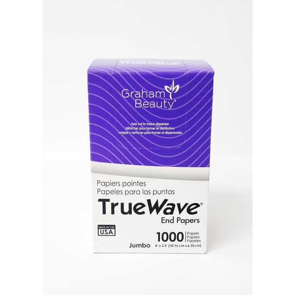 Graham Truewave End Papers - Jumbo - 1 Box of 1000 Papers