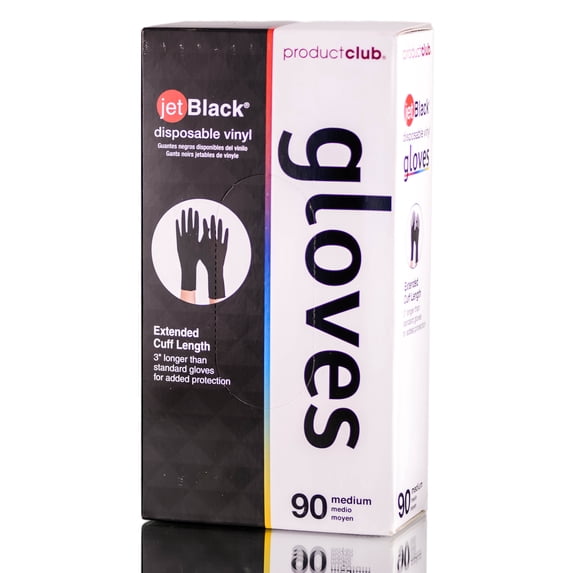 Other Accessories: Product Club Reusable Latex Gloves - Powder Free Medium (Medium - 90 ct)