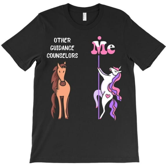 Other Guidance Counselors vs. Me Funny Unicorn Tee Graphic T-Shirt G3445, Up to 5XL