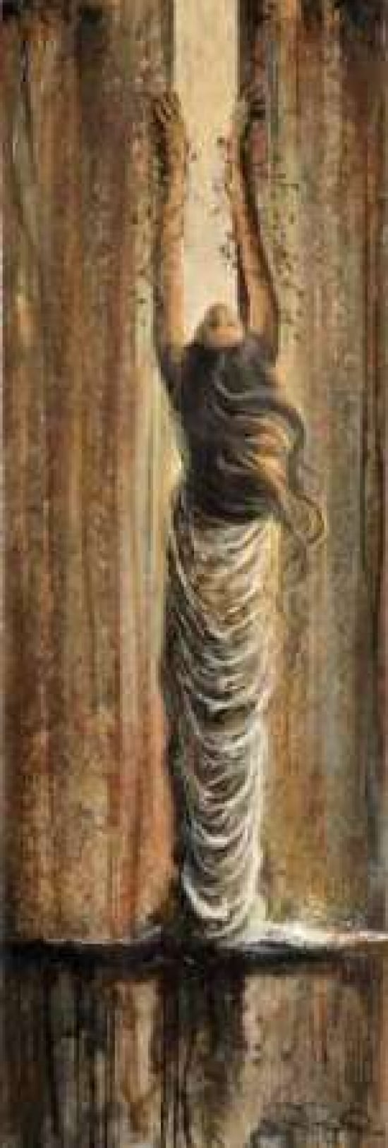 Other Side of Yesterday Canvas Art - Patrick Reynolds (8 x 24)