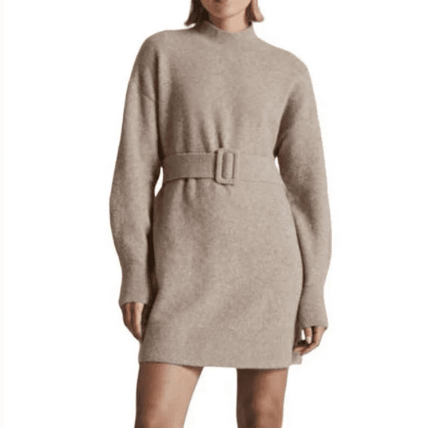 knit dress with bow English Factory