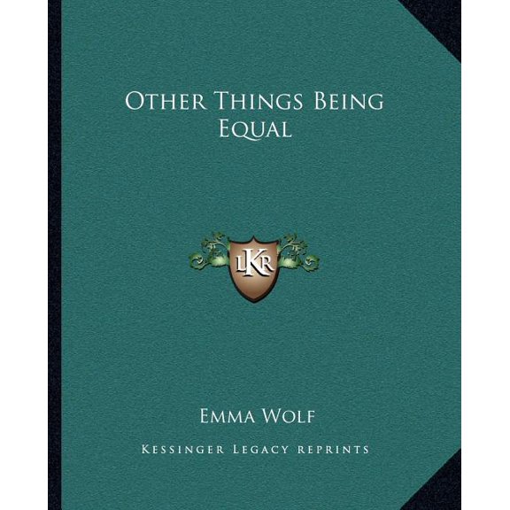 Other Things Being Equal (Paperback)