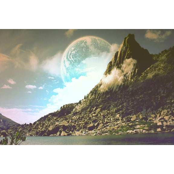Other World - Canvas OR Print Wall Art