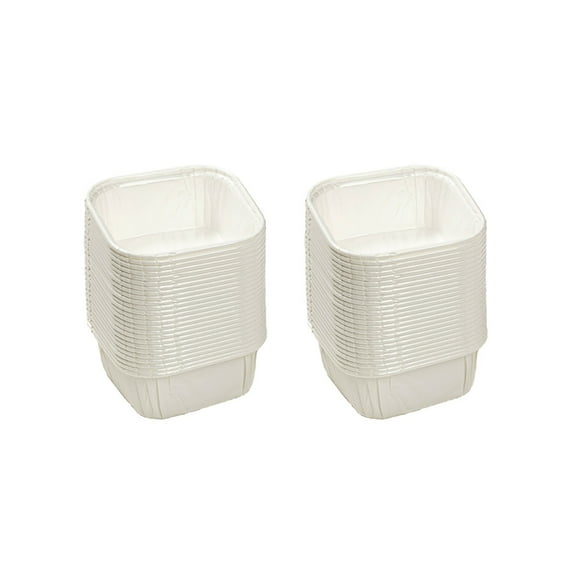 Cupcake Cup Disposable Lidless Baking Paper Cake Box Packaging Box Special Baking Resistance of 50 Sets Disposable Lidless Baking Paper Cake Box Packaging Box Special Baking Resist