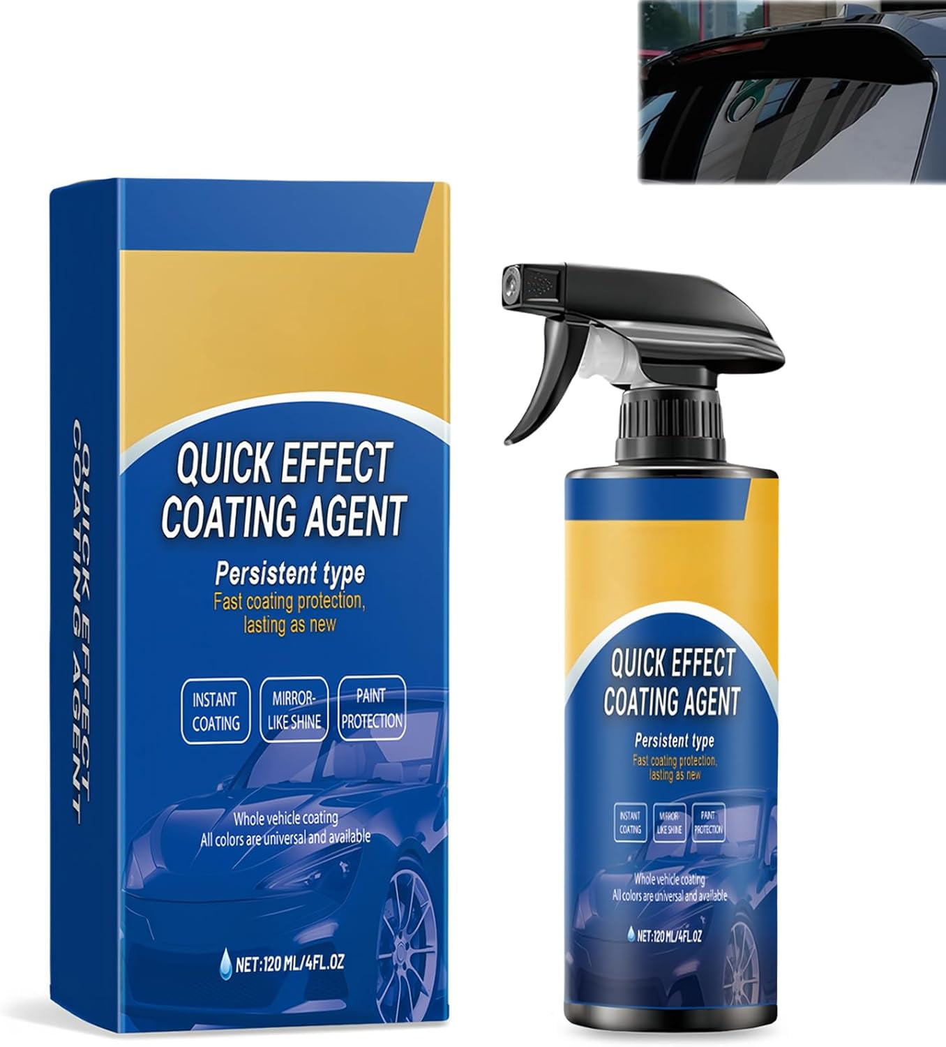 1 Pièces Advanced Car Quick-acting Coating Agent Spray,Quick