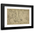 thumbnail image 1 of Otho Cushing 18x14 Black Modern Framed Museum Art Print Titled - The Awakening of Bryanhilde; the Rhine Maidens’ Warning (1908), 1 of 5