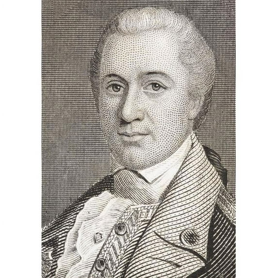 Otho Holland Williams 1749 - 1794 Brigadier General During The American Revolutionary War From The Book Gallery of His Poster Print - 12 x 17