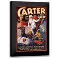 thumbnail image 1 of Otis 11x14 Black Modern Framed Museum Art Print Titled - Magicians: Carter the Great: Secrets of the Sphinx, 1 of 5