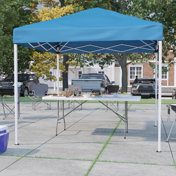 Flash Furniture Outdoor Bundle Tailgate Tent Set 2 Piece (JJGZ88183ZBL)