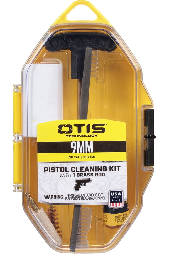 9mm Pistol Cleaning Kit with Brass Rod