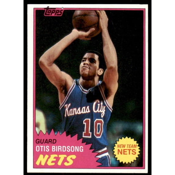 Otis Birdsong Card 1981-82 Topps #17