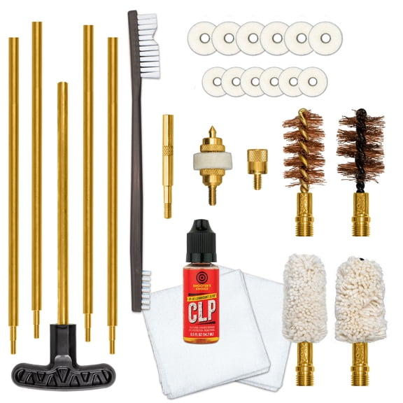 OTIS Multi Gauge Shotgun Cleaning Kit, Includes 12 & 20 Gauge Brushes, Portable Design, High-Quality Tools (FG-SRS-MCS)