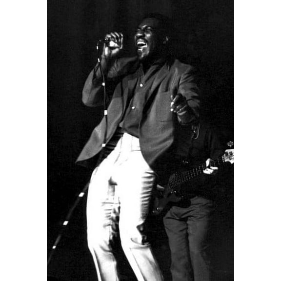 Otis Redding Cool Image In Concert On Stage 24x36 Poster